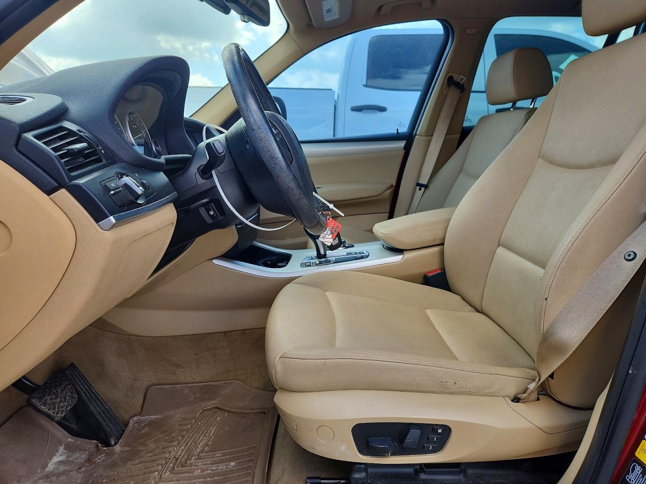 2013 Bmw X3 Xdrive28i Maroon vin: 5UXWX9C51D0A12263