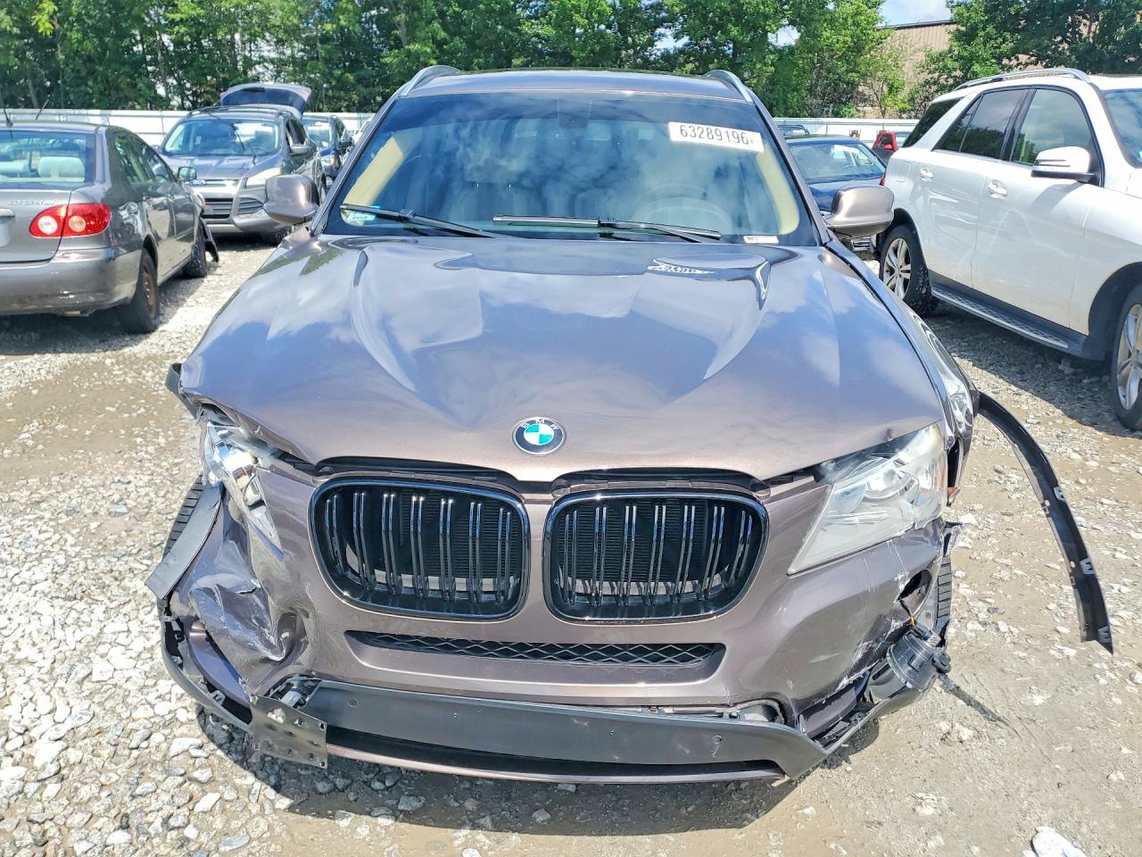 2013 Bmw X3 Xdrive28i Gold vin: 5UXWX9C51D0A19522