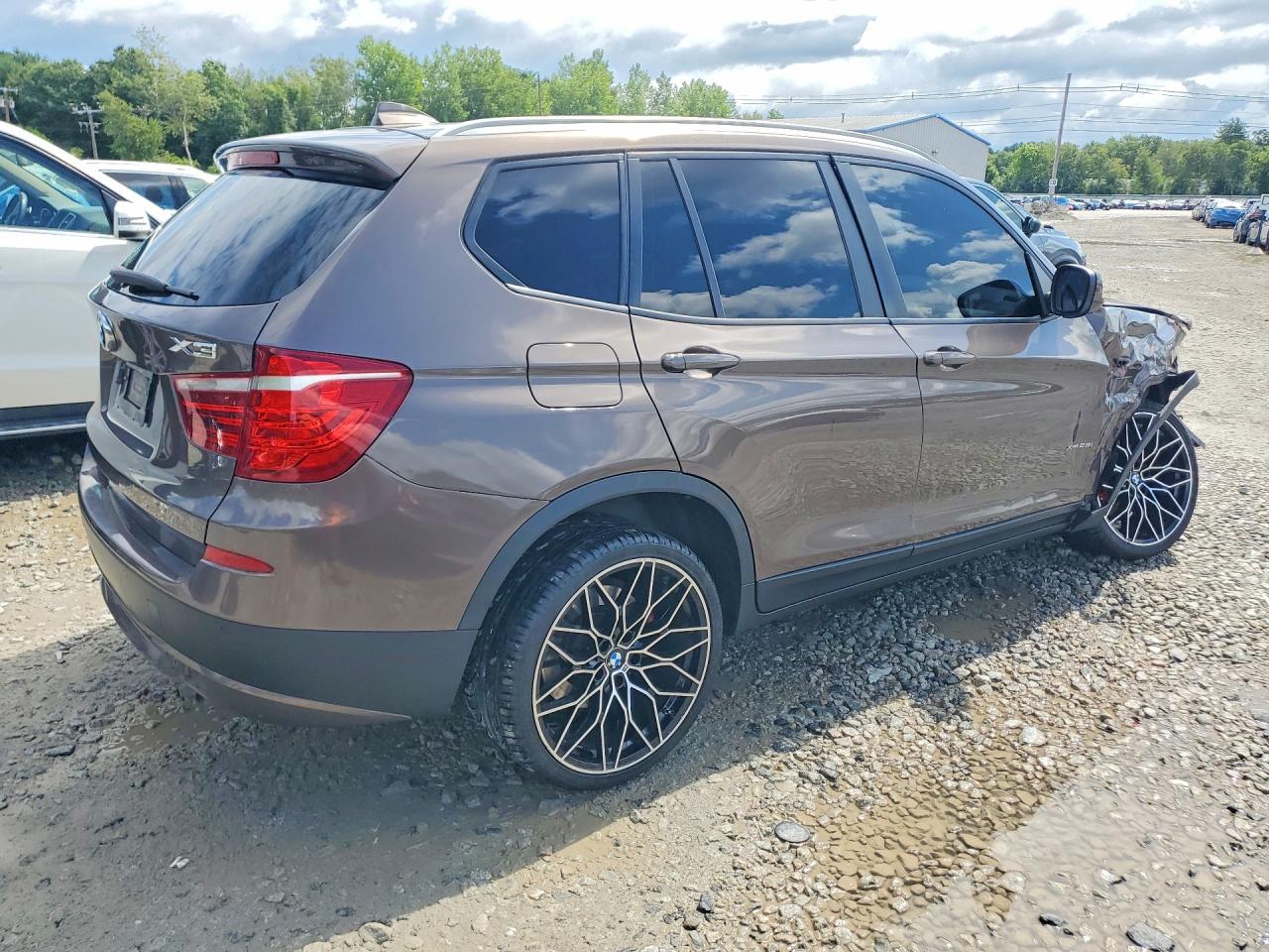 2013 Bmw X3 Xdrive28i Gold vin: 5UXWX9C51D0A19522