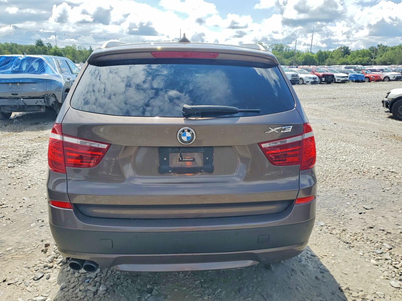 2013 Bmw X3 Xdrive28i Gold vin: 5UXWX9C51D0A19522