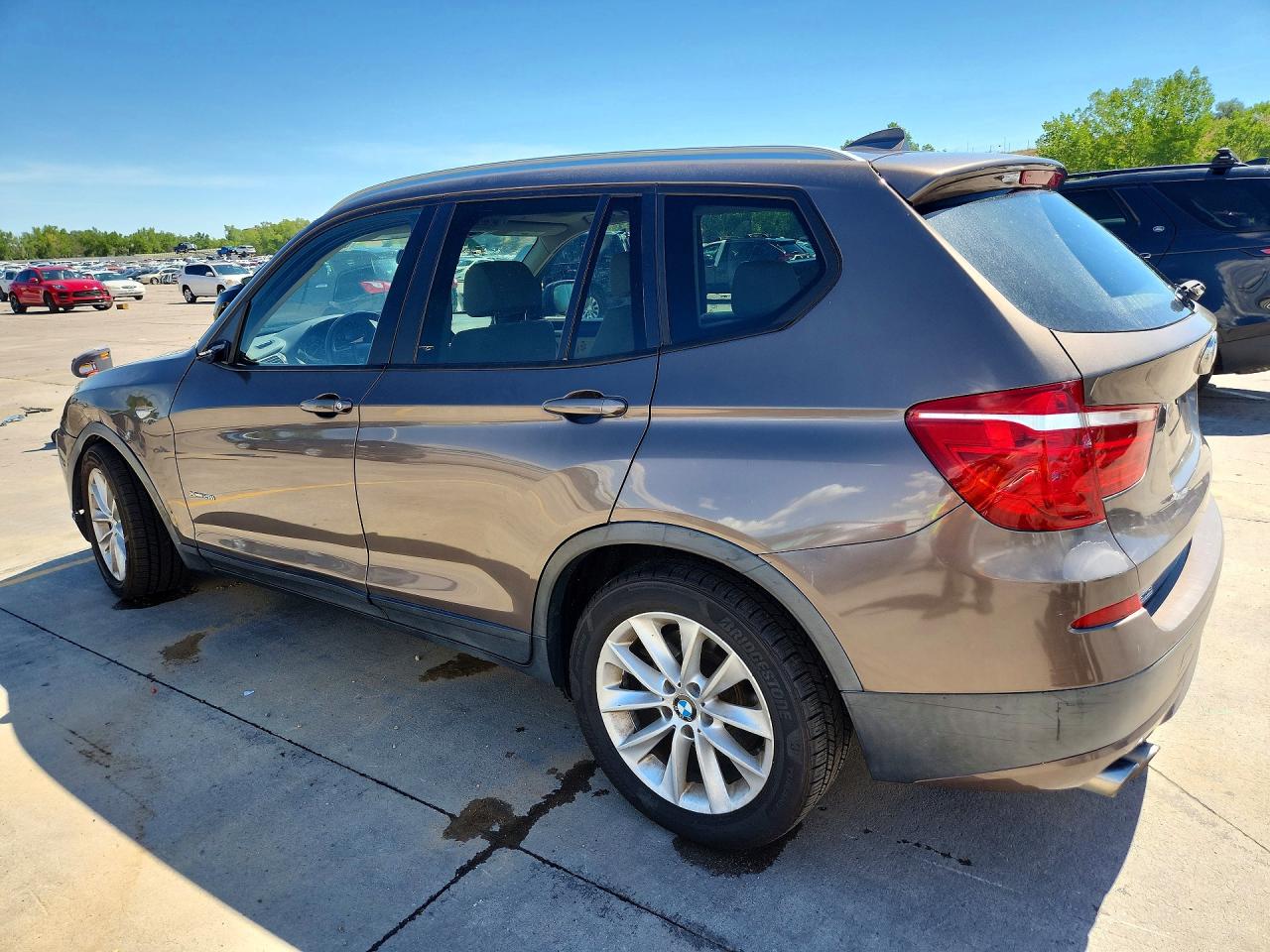 2013 Bmw X3 Xdrive28i Brown vin: 5UXWX9C51D0A25630