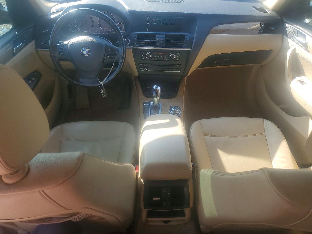 2013 Bmw X3 Xdrive28i Blue vin: 5UXWX9C51D0A26020