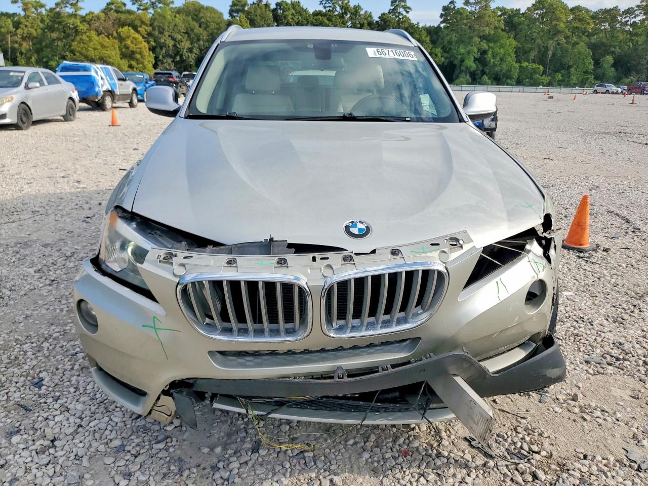 2013 Bmw X3 Xdrive28i Silver vin: 5UXWX9C51D0A28365