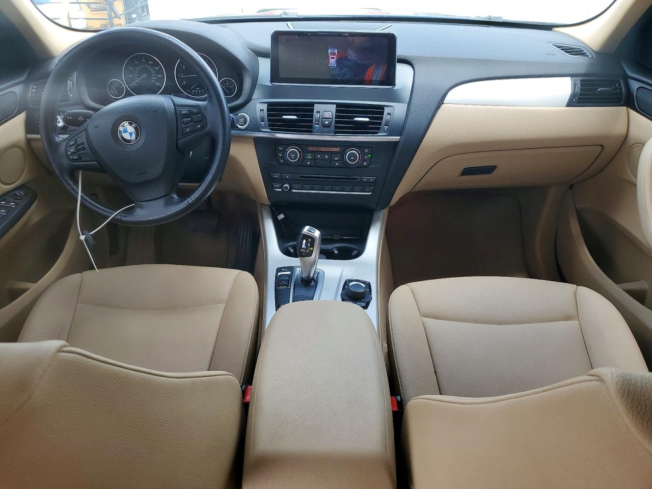 2013 Bmw X3 Xdrive28i Blue vin: 5UXWX9C51D0A28754