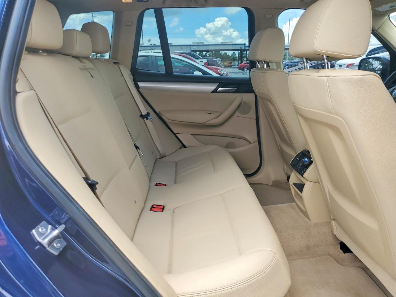 2013 Bmw X3 Xdrive28i Blue vin: 5UXWX9C51D0A28754