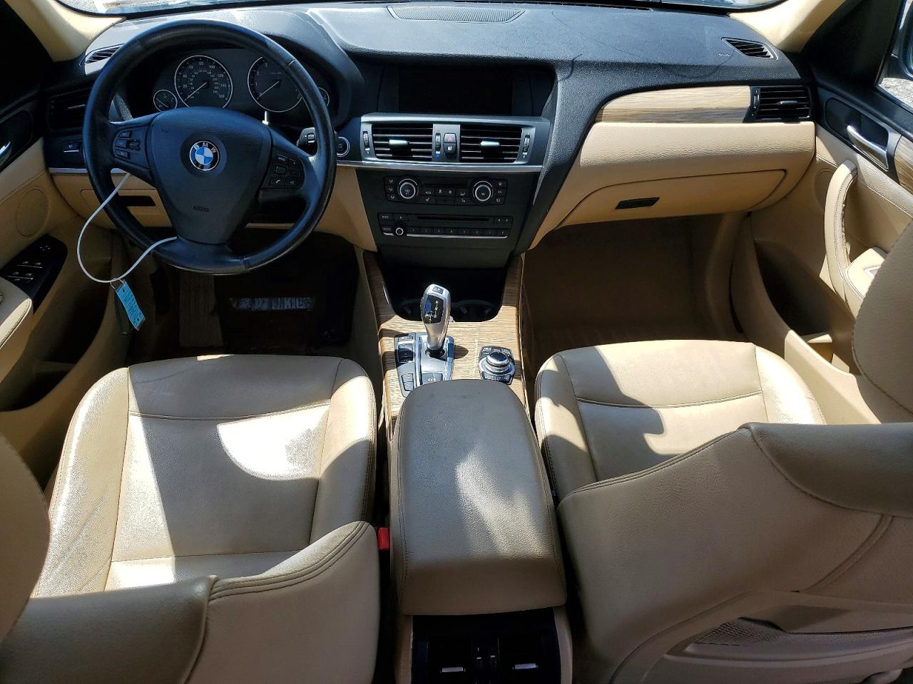 2013 Bmw X3 Xdrive28i Silver vin: 5UXWX9C51D0A31640
