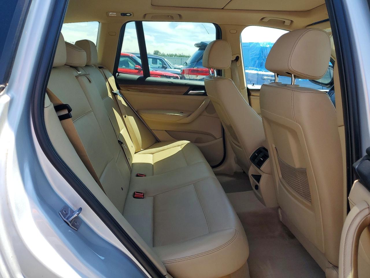 2013 Bmw X3 Xdrive28i Silver vin: 5UXWX9C51D0A31640