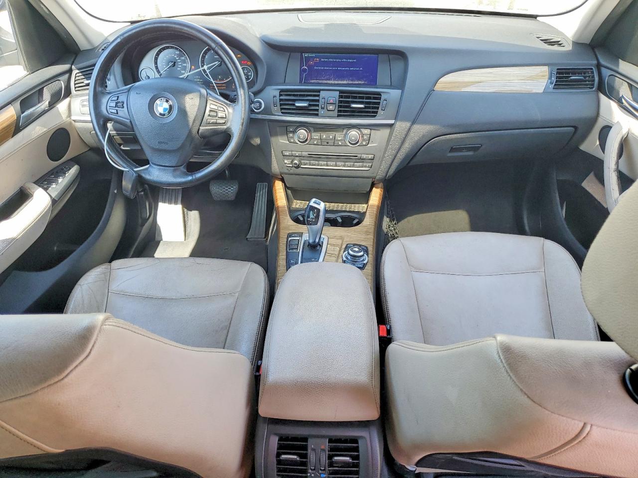 2013 Bmw X3 Xdrive28i Серебряный vin: 5UXWX9C51D0A32478