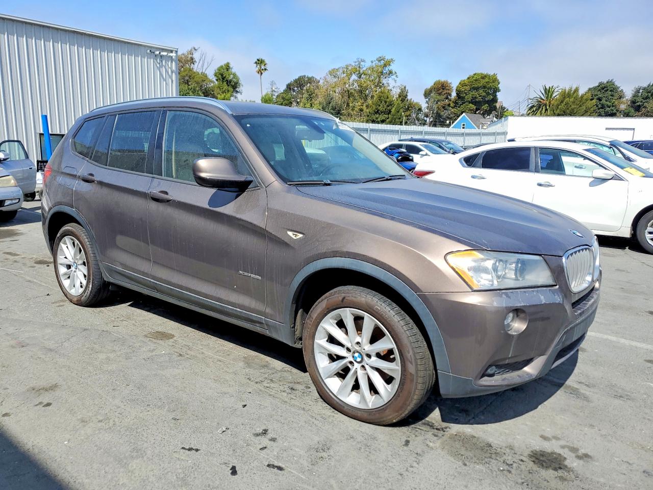 2013 Bmw X3 Xdrive28i Brown vin: 5UXWX9C51D0D04172