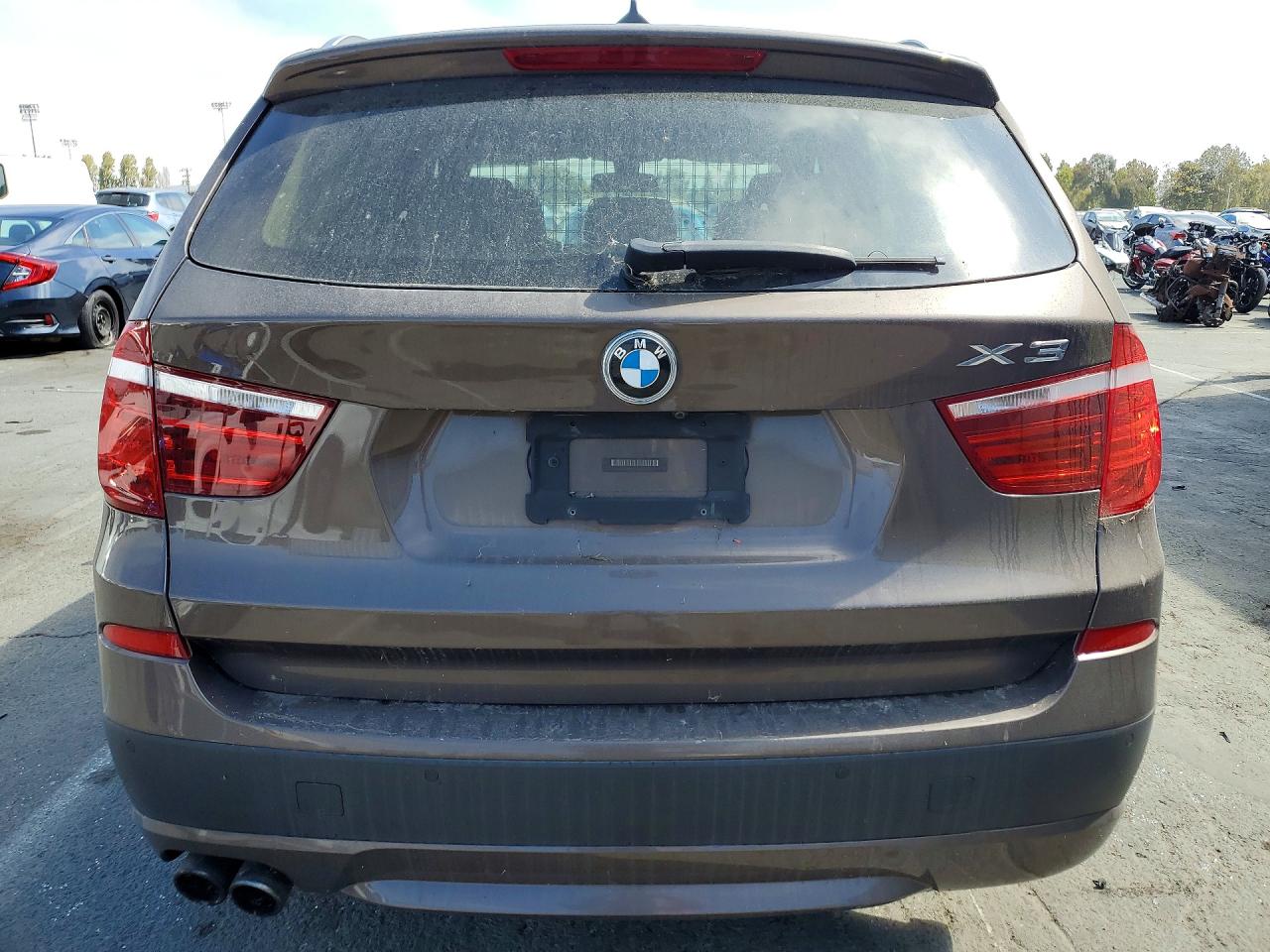 2013 Bmw X3 Xdrive28i Brown vin: 5UXWX9C51D0D04172