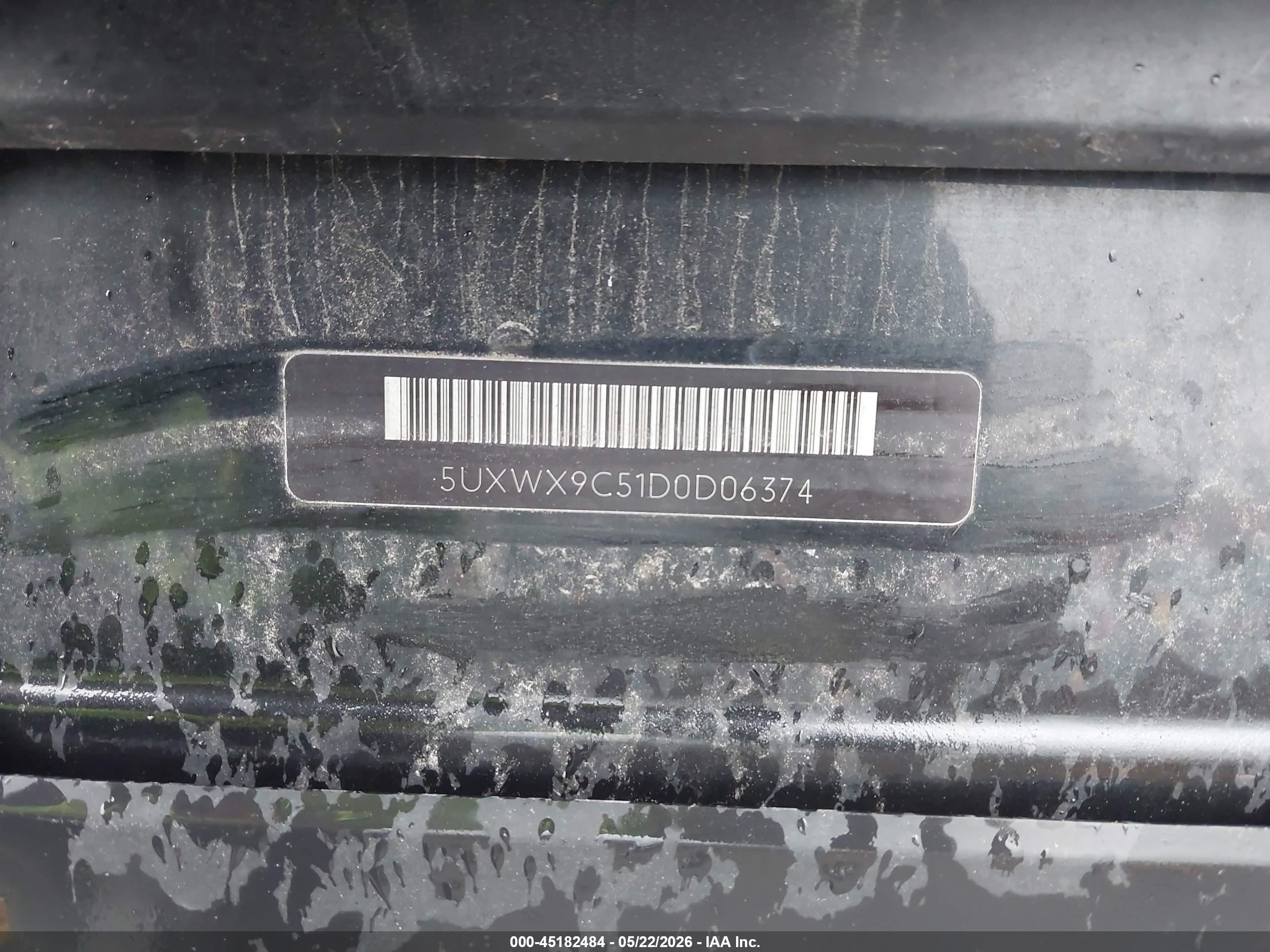 2013 Bmw X3 Xdrive28i Black vin: 5UXWX9C51D0D06374