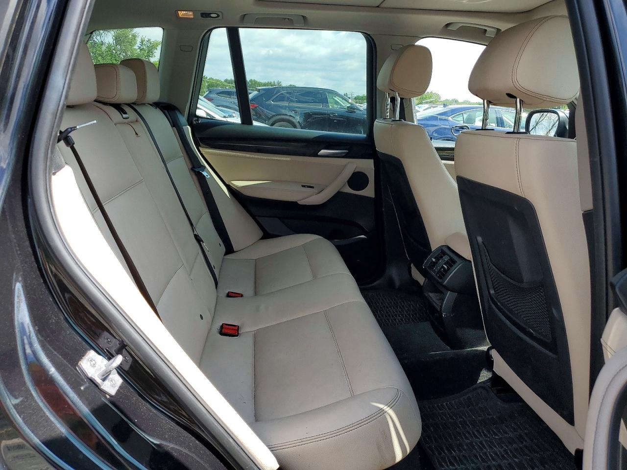 2014 Bmw X3 Xdrive28i Черный vin: 5UXWX9C51E0D14055