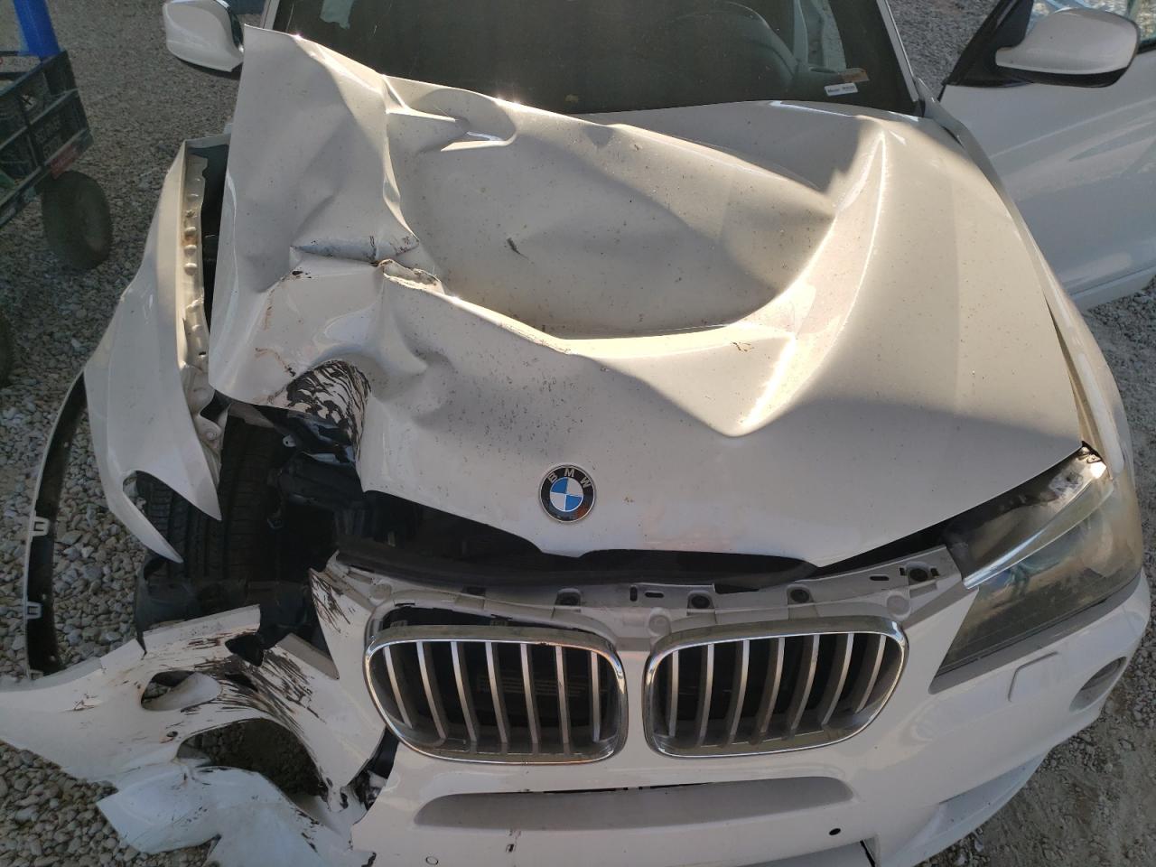 2014 Bmw X3 Xdrive28i Белый vin: 5UXWX9C51E0D24276