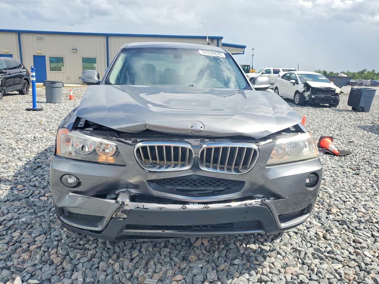2014 Bmw X3 Xdrive28i Gray vin: 5UXWX9C51E0D34256