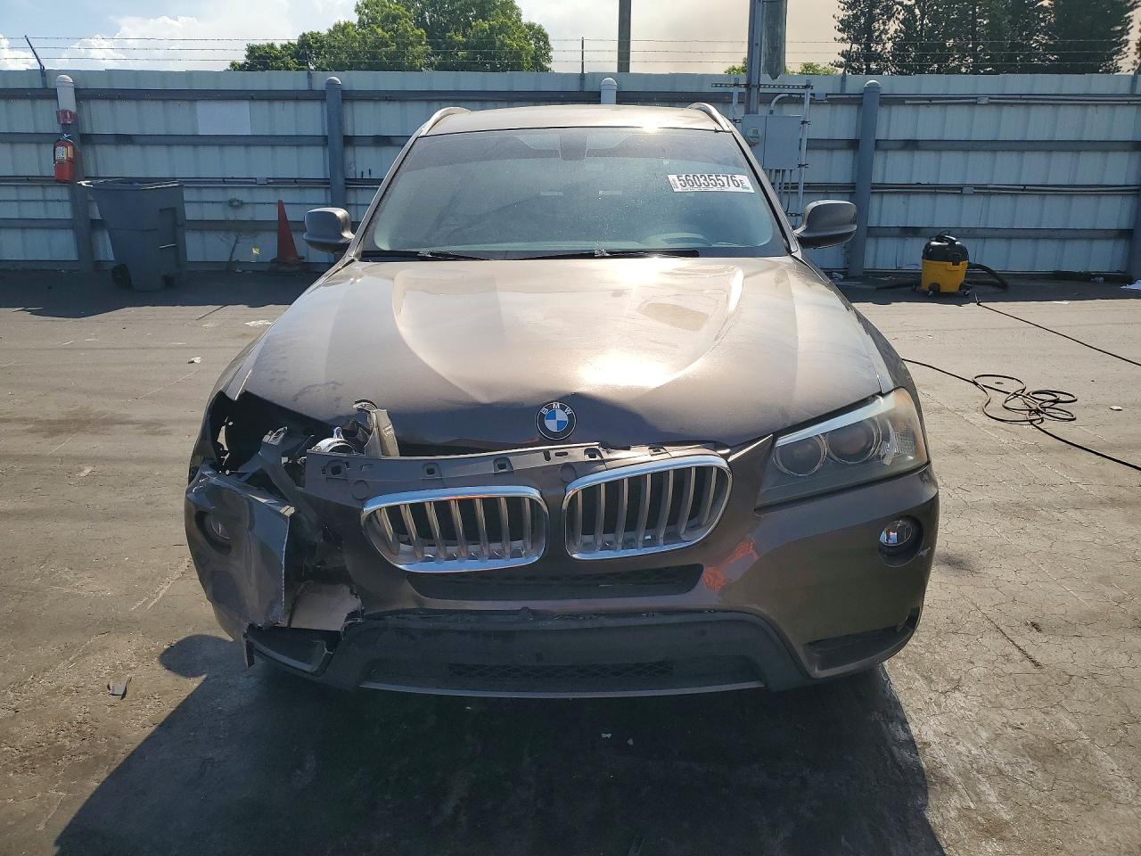 2014 Bmw X3 Xdrive28i Brown vin: 5UXWX9C51E0D39005