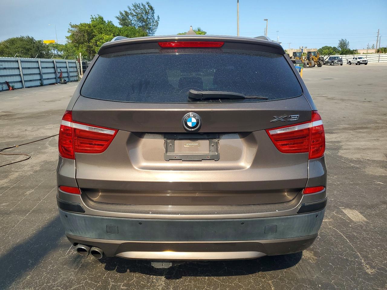 2014 Bmw X3 Xdrive28i Brown vin: 5UXWX9C51E0D39005