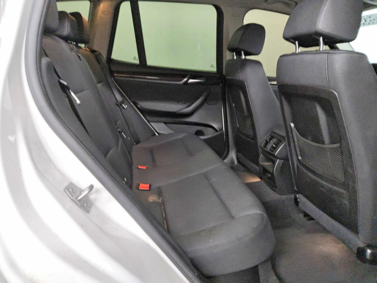 2015 Bmw X3 Xdrive28i White vin: 5UXWX9C51F0D46456