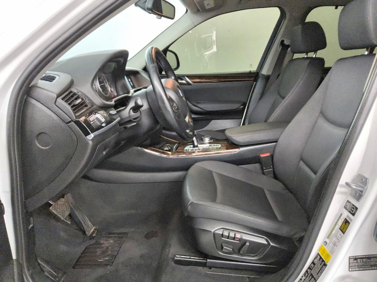 2015 Bmw X3 Xdrive28i White vin: 5UXWX9C51F0D46456
