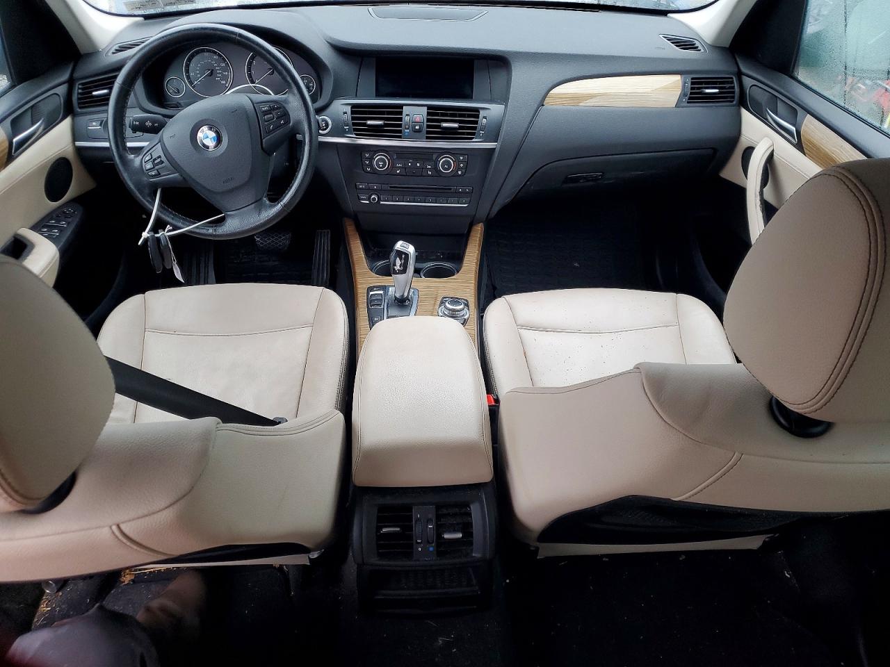 2013 Bmw X3 Blue vin: 5UXWX9C52D0A09906