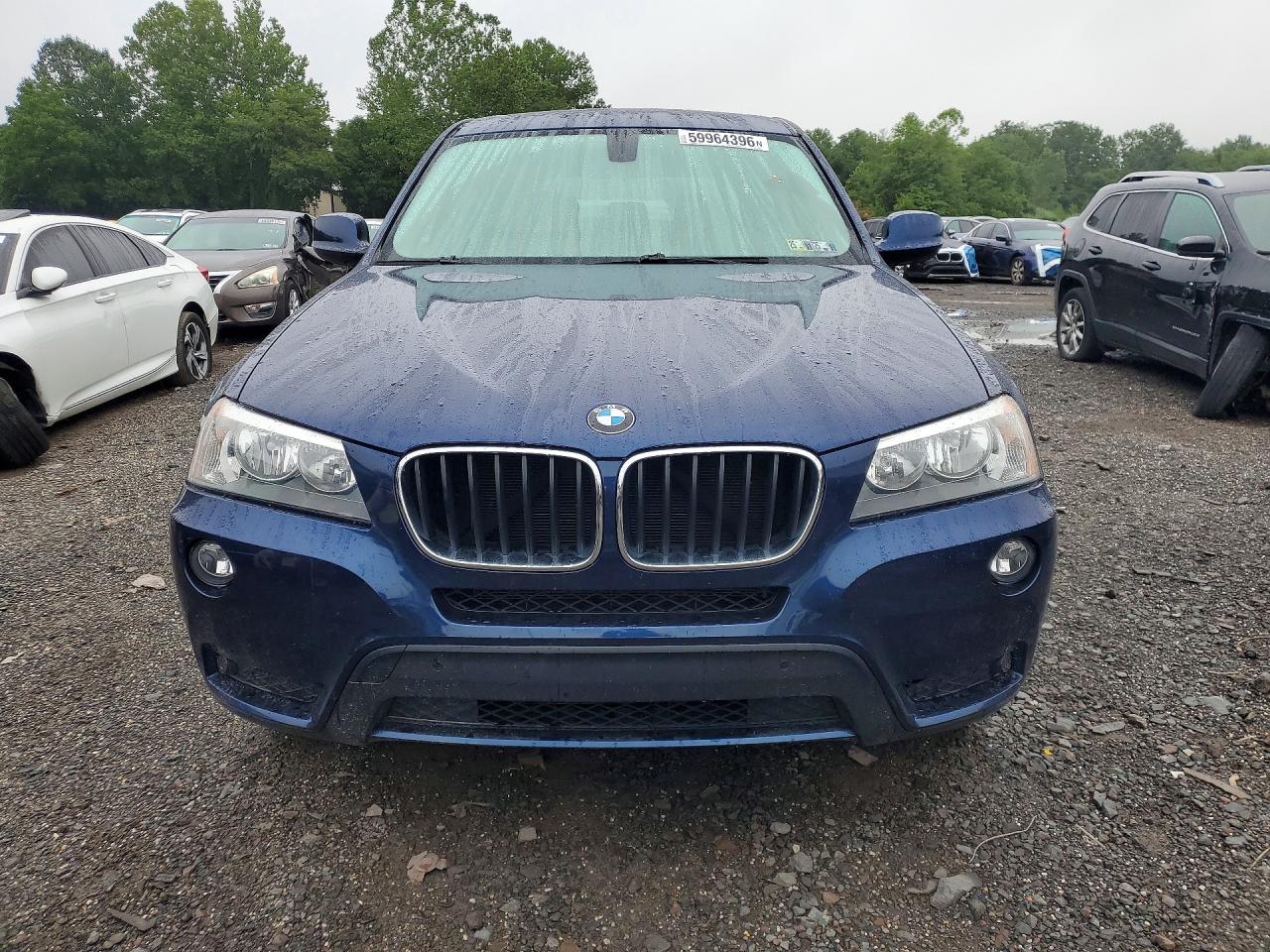 2013 Bmw X3 Blue vin: 5UXWX9C52D0A09906