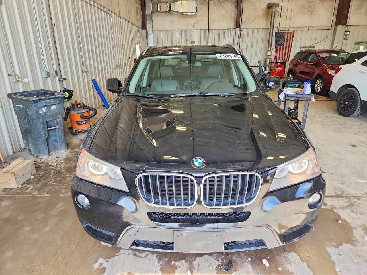 2013 Bmw X3 Xdrive28i Black vin: 5UXWX9C52D0A10909