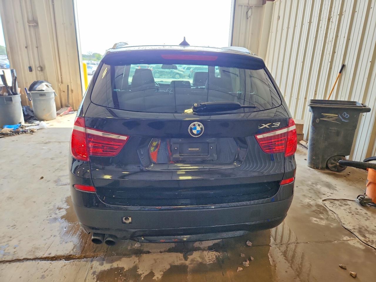 2013 Bmw X3 Xdrive28i Black vin: 5UXWX9C52D0A10909