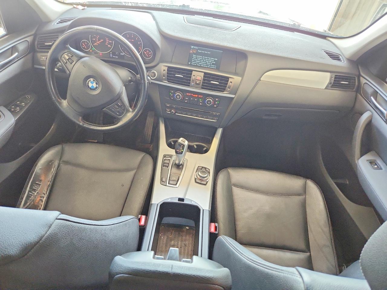 2013 Bmw X3 Xdrive28i Black vin: 5UXWX9C52D0A10909