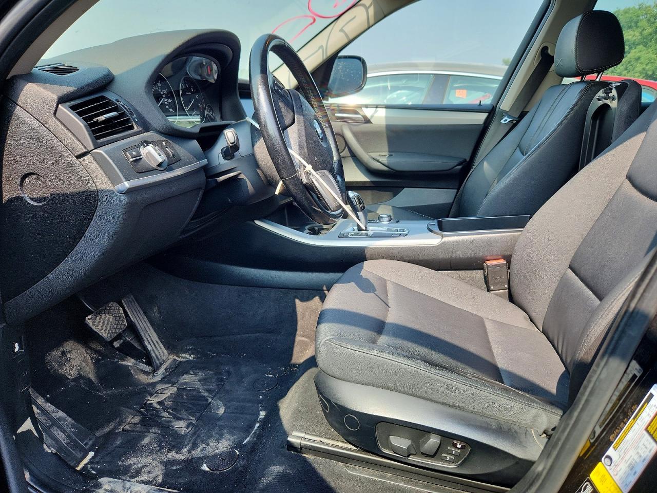 2013 Bmw X3 Xdrive28i Black vin: 5UXWX9C52D0A10909