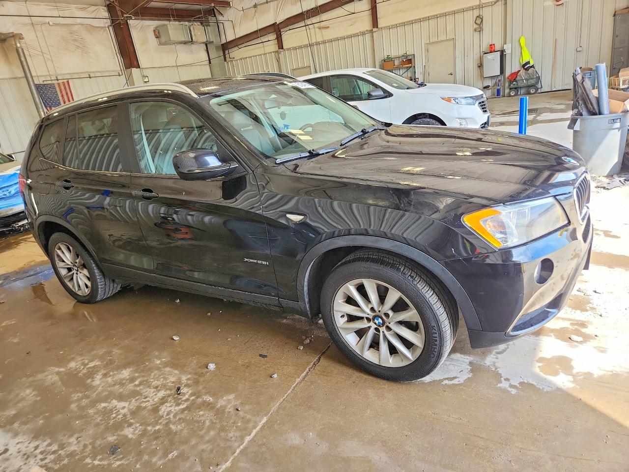 2013 Bmw X3 Xdrive28i Black vin: 5UXWX9C52D0A10909