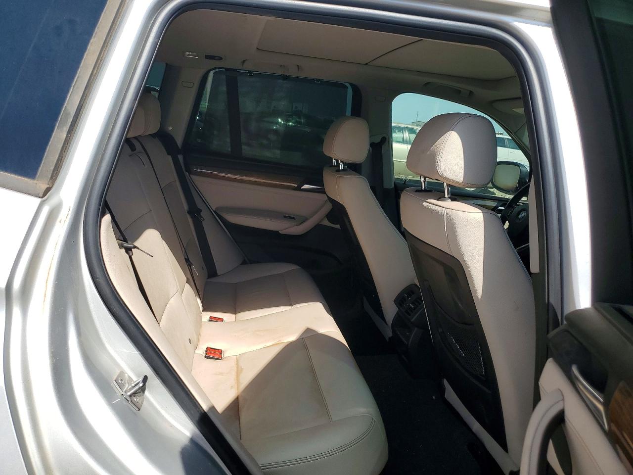 2013 Bmw X3 Xdrive28i Silver vin: 5UXWX9C52D0A11249