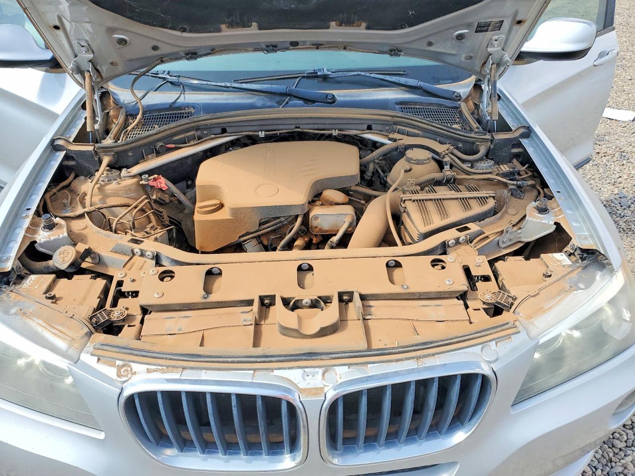 2013 Bmw X3 Xdrive28i Silver vin: 5UXWX9C52D0A11249