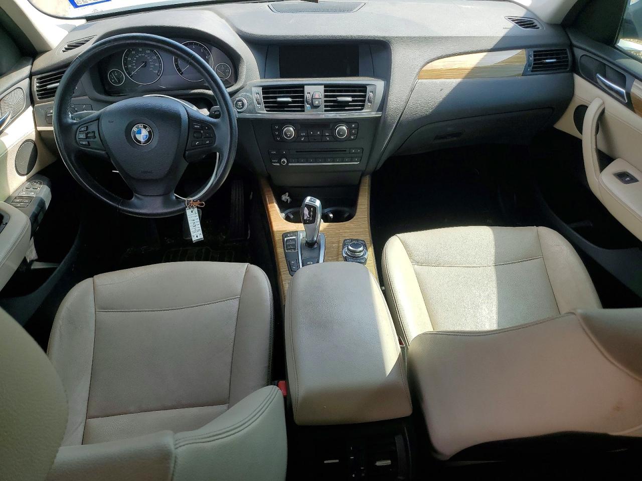 2013 Bmw X3 Xdrive28i Silver vin: 5UXWX9C52D0A11249