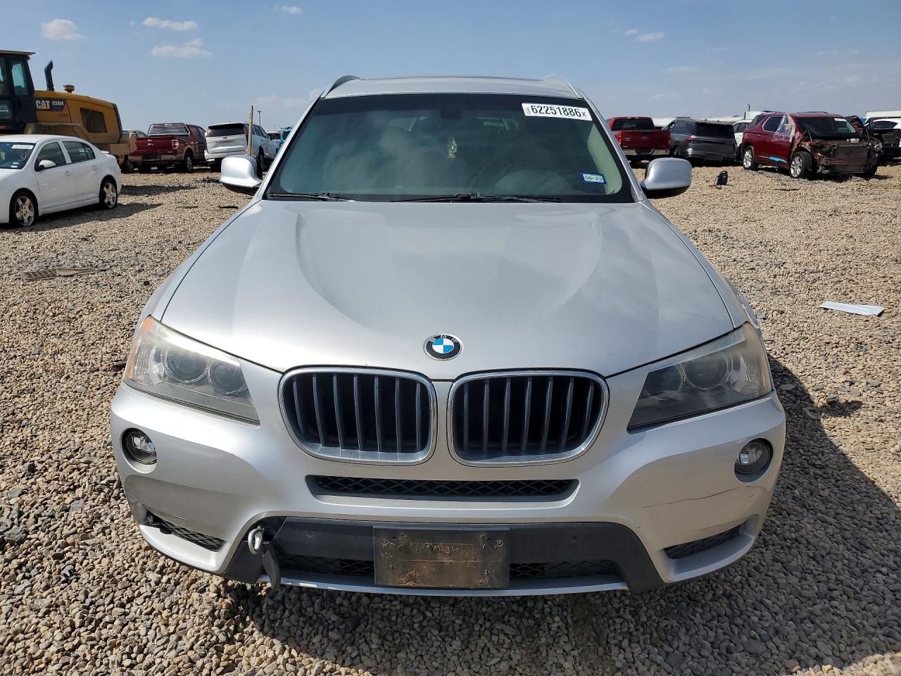 2013 Bmw X3 Xdrive28i Silver vin: 5UXWX9C52D0A11249