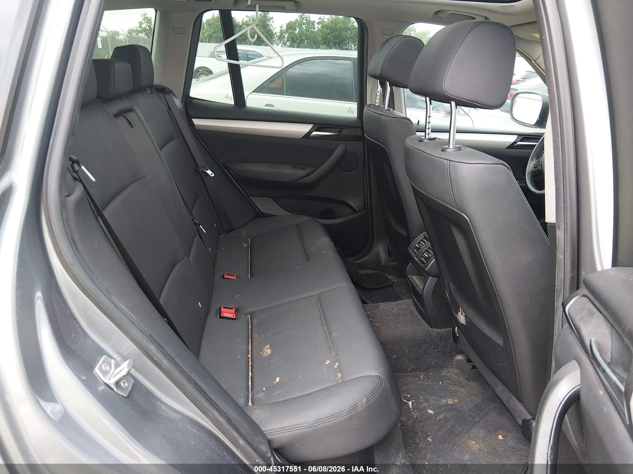 2013 Bmw X3 Xdrive28i Gray vin: 5UXWX9C52D0A21067