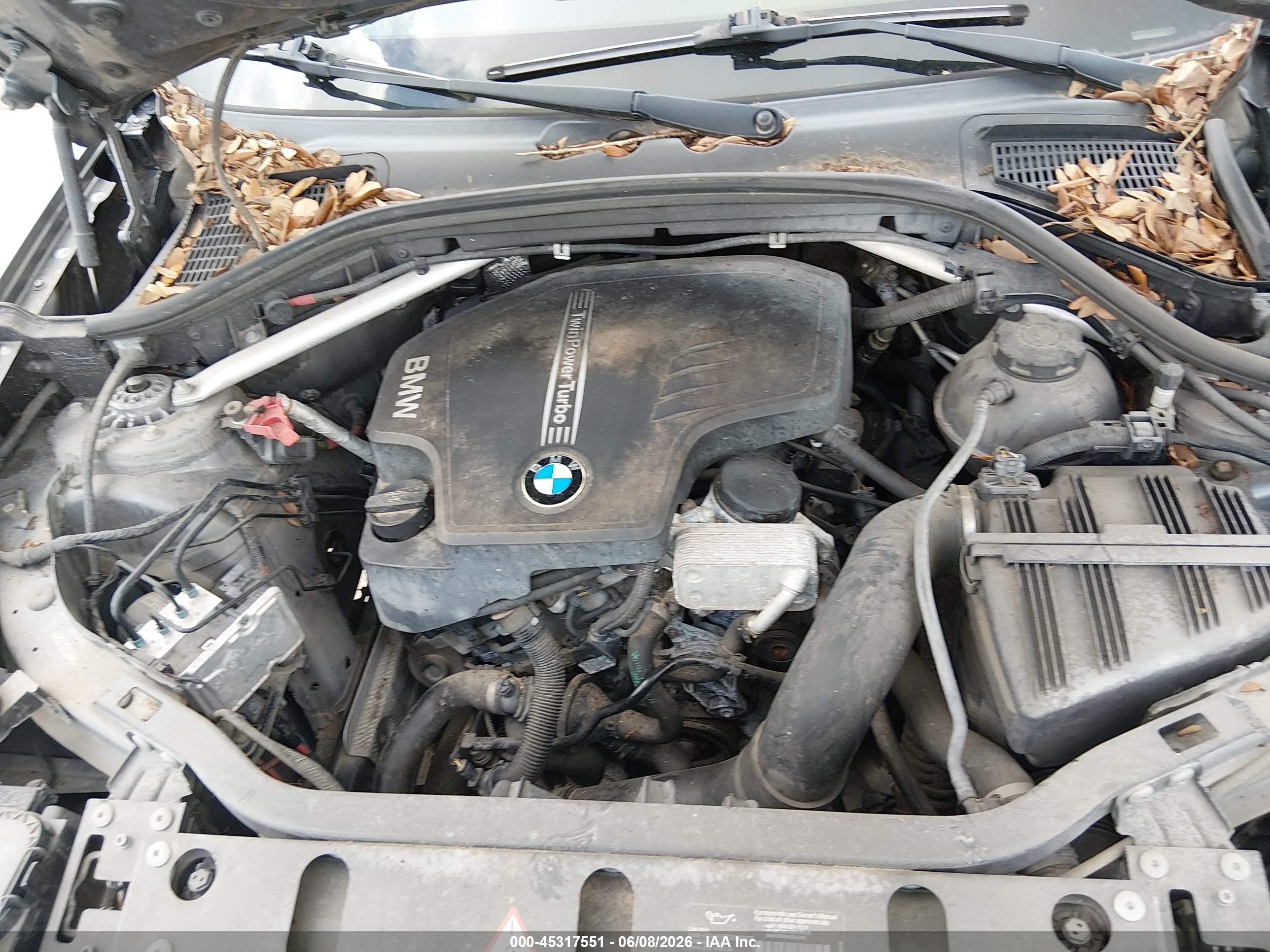 2013 Bmw X3 Xdrive28i Gray vin: 5UXWX9C52D0A21067