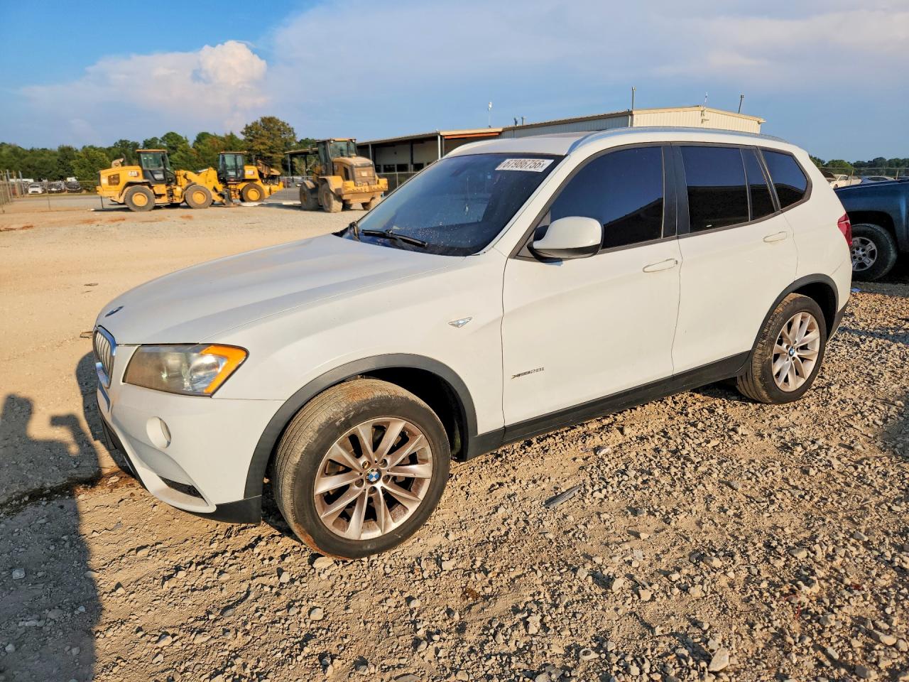 2013 Bmw X3 Xdrive28i Белый vin: 5UXWX9C52D0A30447