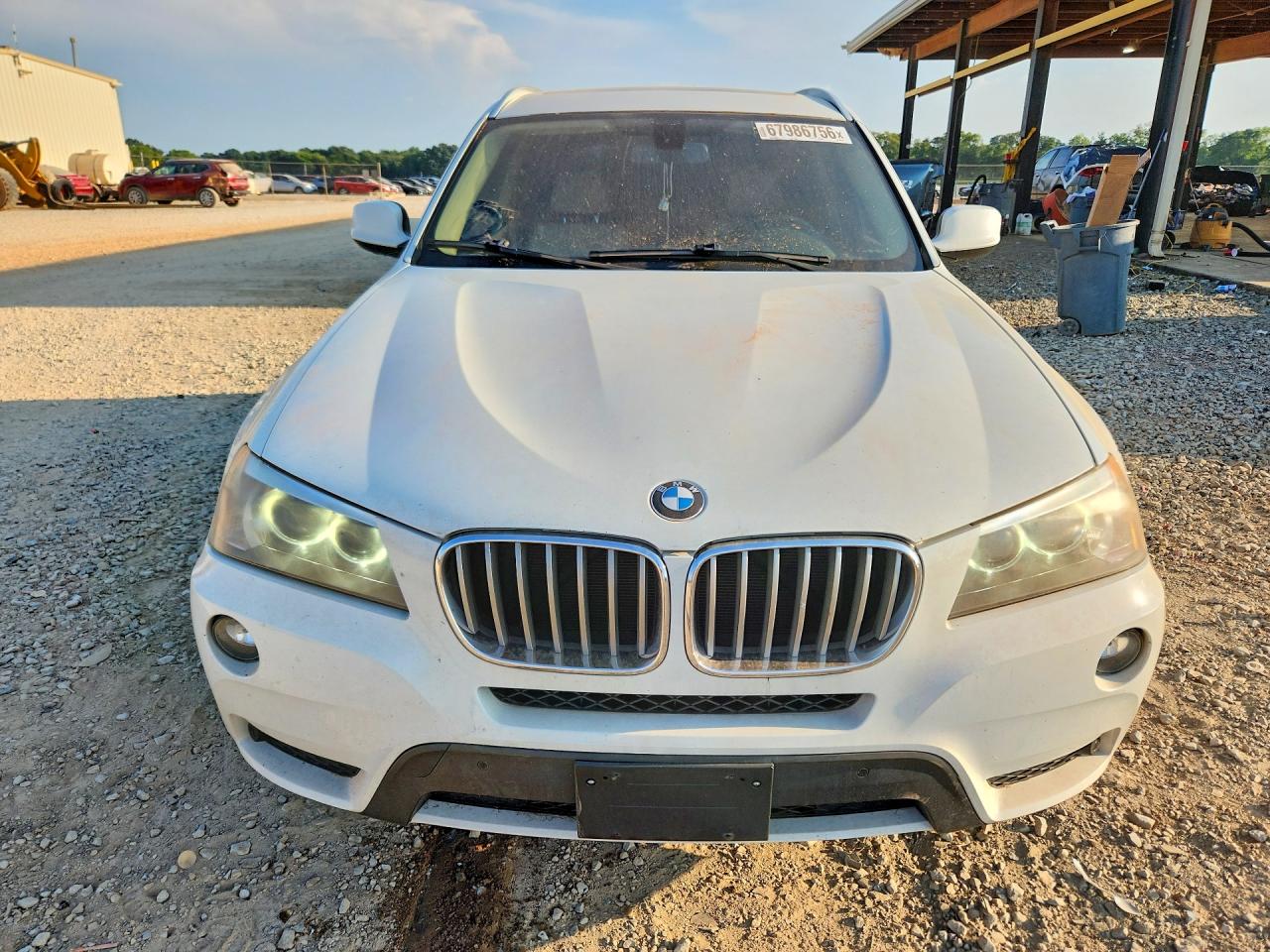 2013 Bmw X3 Xdrive28i Белый vin: 5UXWX9C52D0A30447