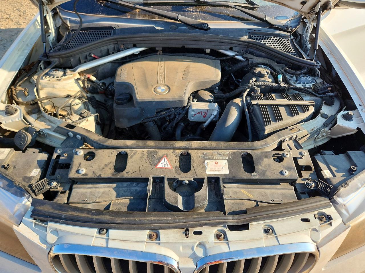 2013 Bmw X3 Xdrive28i Белый vin: 5UXWX9C52D0A30447