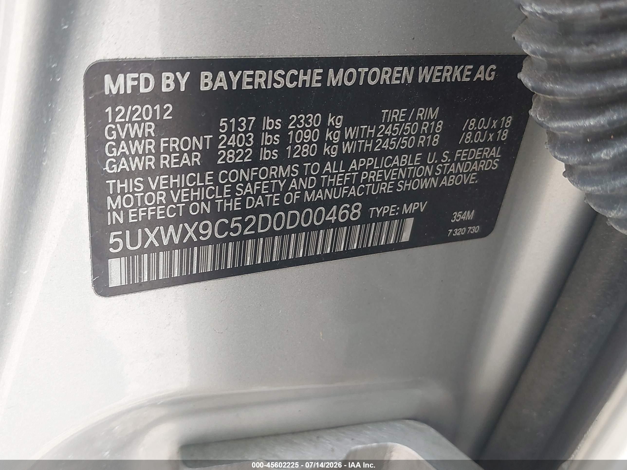 2013 Bmw X3 Xdrive28i Silver vin: 5UXWX9C52D0D00468