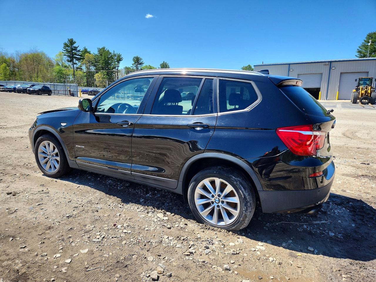 2013 Bmw X3 Xdrive28i Black vin: 5UXWX9C52D0D06416