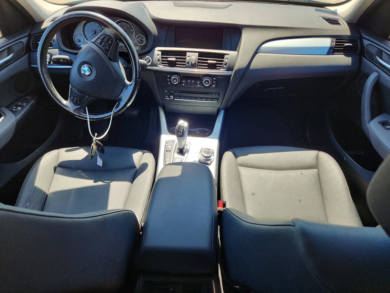 2013 Bmw X3 Xdrive28i Black vin: 5UXWX9C52D0D06416
