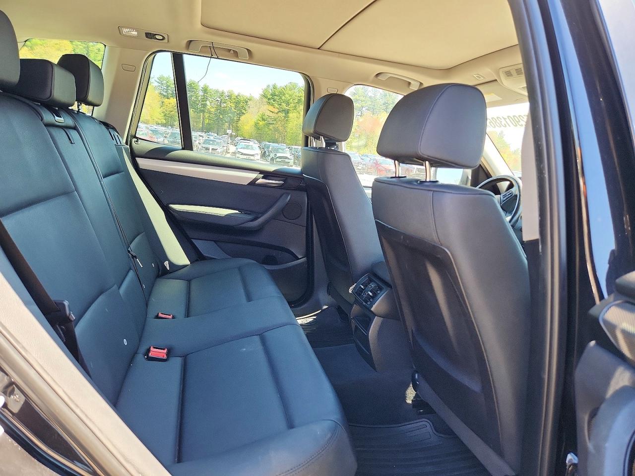 2013 Bmw X3 Xdrive28i Black vin: 5UXWX9C52D0D06416