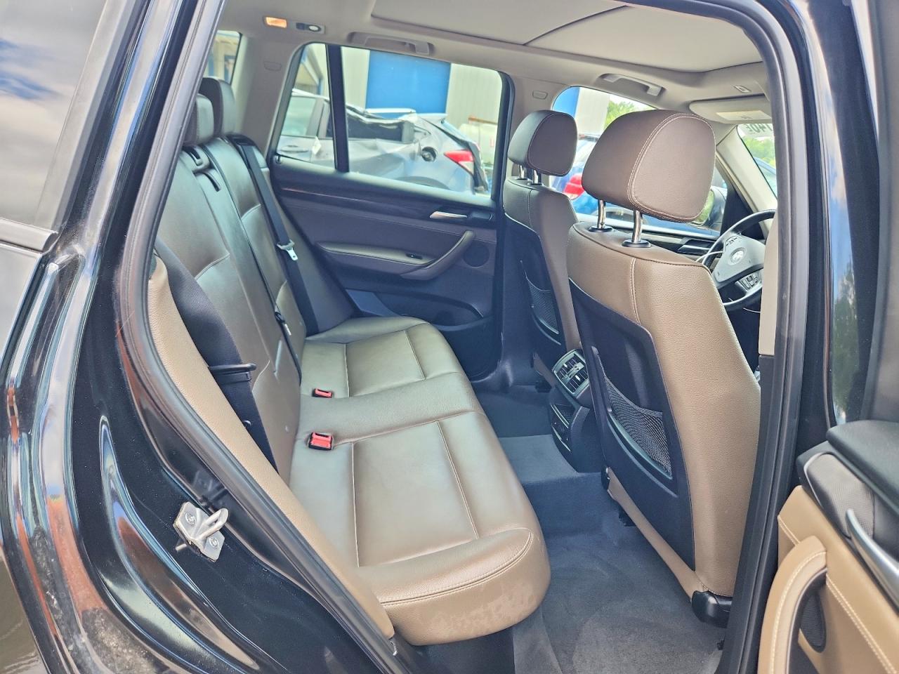 2014 Bmw X3 Xdrive28i Black vin: 5UXWX9C52E0D11407