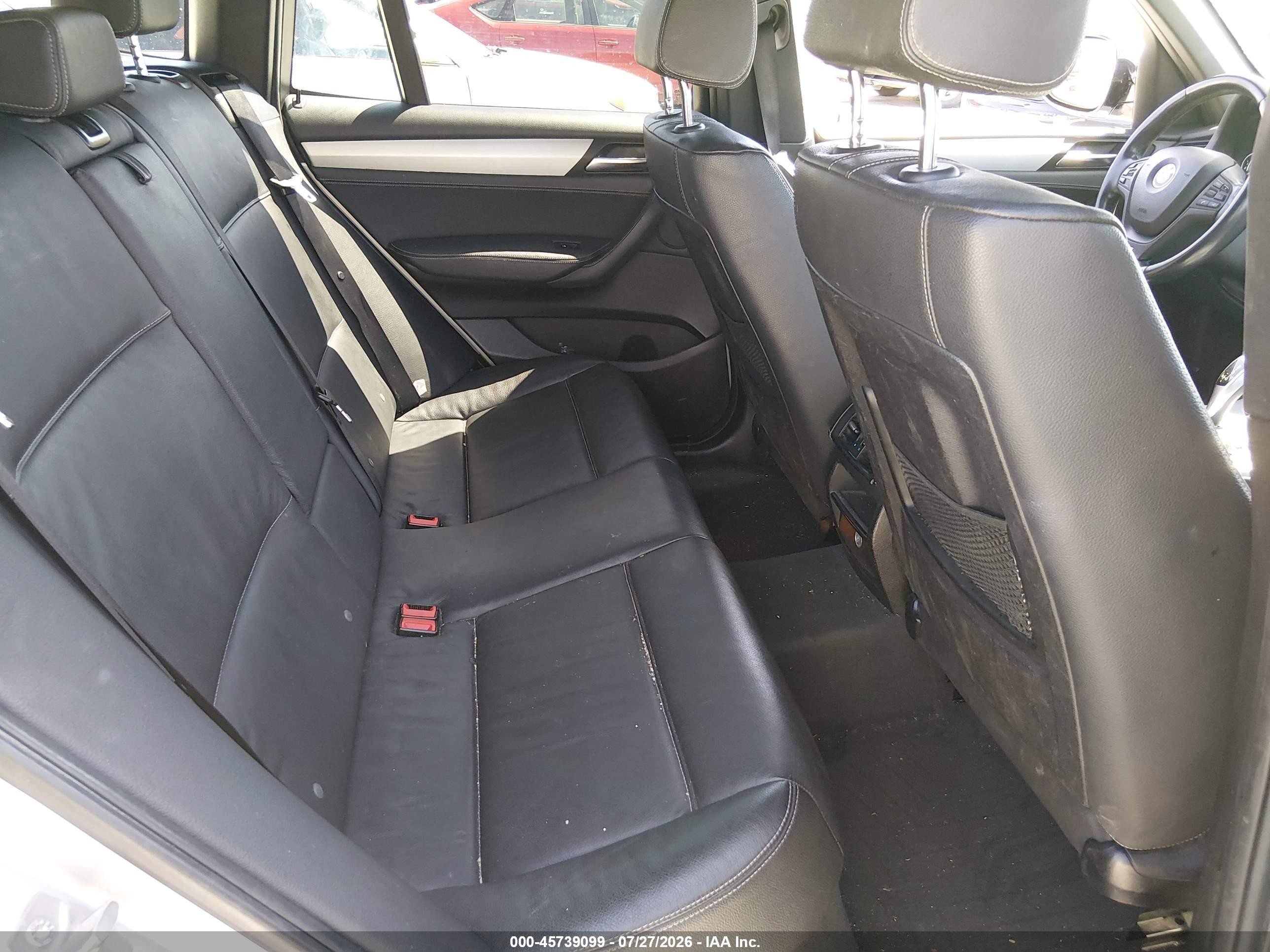 2014 Bmw X3 Xdrive28i Серебряный vin: 5UXWX9C52E0D13285