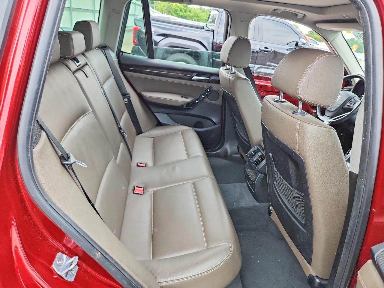 2014 Bmw X3 Xdrive28i Red vin: 5UXWX9C52E0D20558