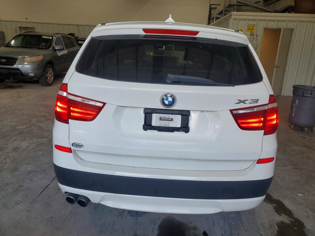 2014 Bmw X3 Xdrive28i Белый vin: 5UXWX9C52E0D20642