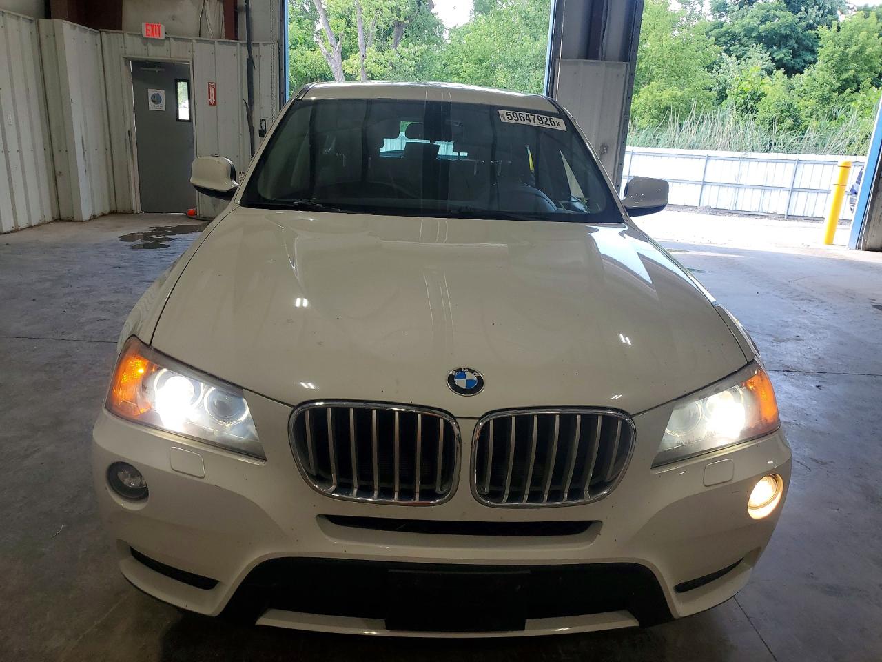 2014 Bmw X3 Xdrive28i Белый vin: 5UXWX9C52E0D20642