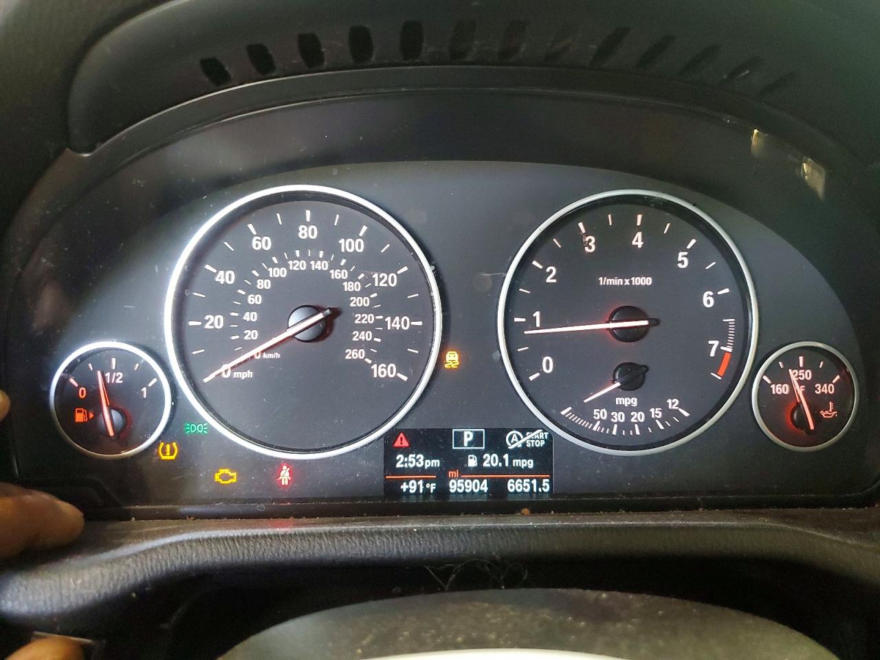 2014 Bmw X3 Xdrive28i Белый vin: 5UXWX9C52E0D20642