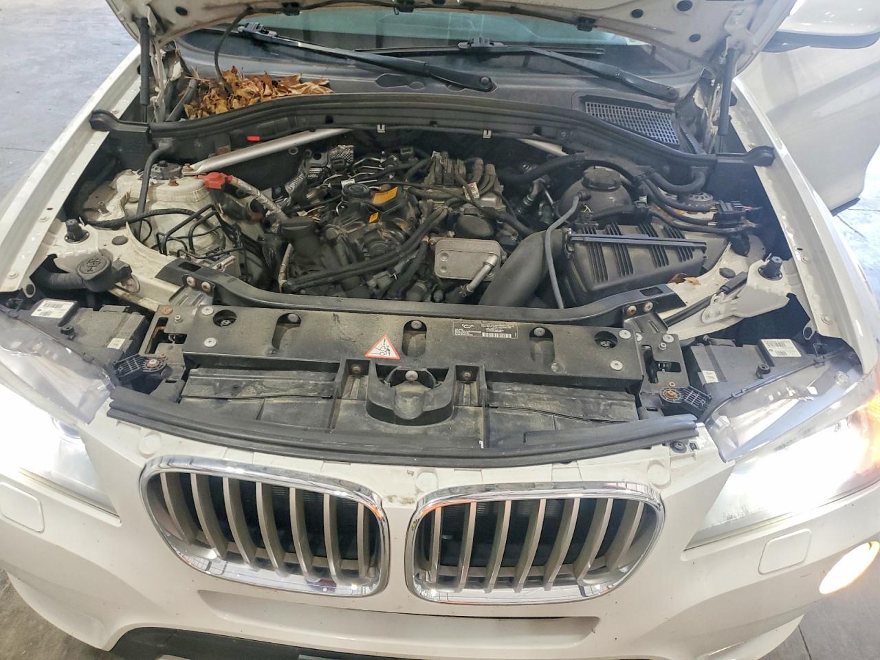 2014 Bmw X3 Xdrive28i Белый vin: 5UXWX9C52E0D20642