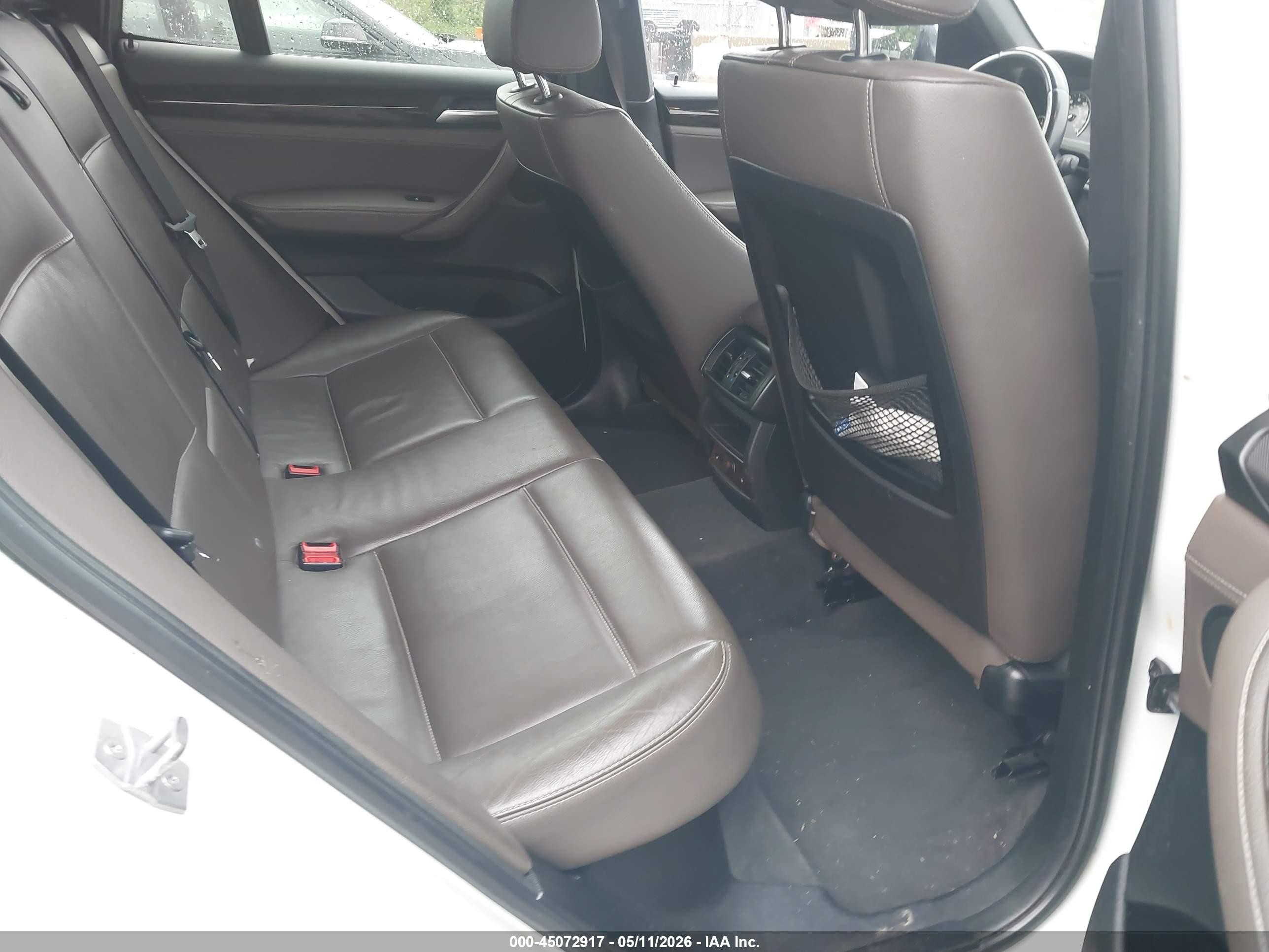 2014 Bmw X3 Xdrive28i Белый vin: 5UXWX9C52E0D21015
